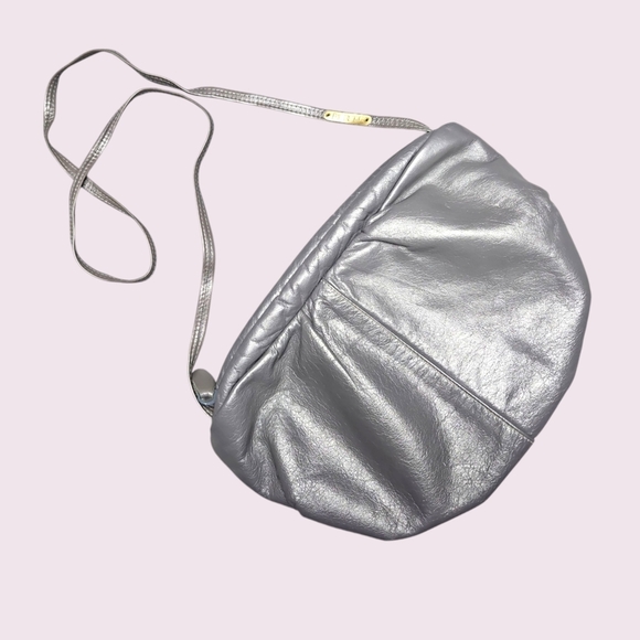 Bill Dorf Vintage Gray Crossbody Purse - Picture 1 of 5